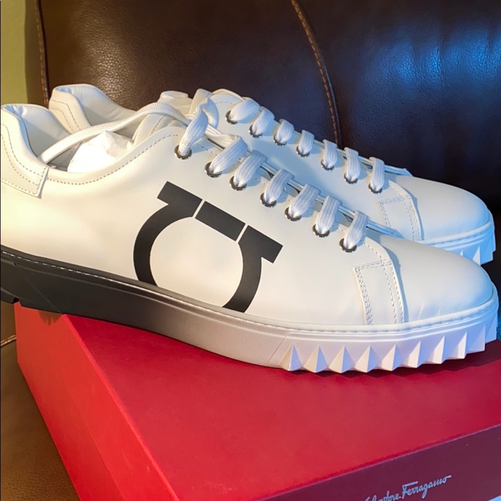 Salvatore Ferragamo Men’s Leather Sneaker